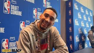 GoldandBlack com video — Purdue's Trey Kaufman Renn at the NBA Draft Combine