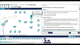 Laboratorio: 4.7.2 Packet Tracer: Conecte la Capa Física