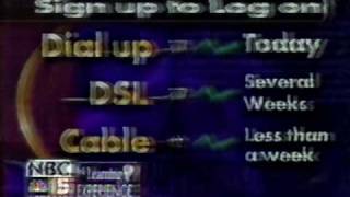 "DSL vs Cable" - NBC15 - November, 2000