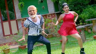 Paas Wo Aane Lage Zara Zara || Modi & Smriti Erani Dance || Mai Khiladi Tu Aanari