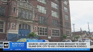 Sources: Asylum seekers being brought to Coney Island school gym