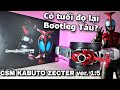 Review CSM Kabuto Zecter ver.1.5 : Thống Trị Thiên Đạo Hay Thua Bootleg? Kamen Rider Kabuto