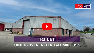 To Let - Unit 18, 15 Trench Road, Mallusk