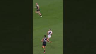 Lachie Sullivan GOALS with his First Kick in AFL! 🤩