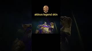 aldous new legend skin 💥❤️‍🔥💣👊✔️ #mlbb #mobilelegendsadventure #aldous