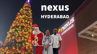 Nexus mall Hyderabad  💥 Malls in Hyderabad #christmas  #thejungletales#mallsinindia #couplevlog