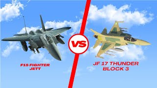 jf 17 block 3 vs f15 strike eagle | Dogfight | DCS