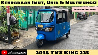 Personal Experience Menggunakan TVS King 225 cc, Bajaj 4 Tak yang Imut, Unik dan Multifungsi