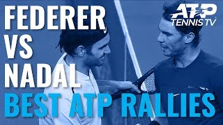 Roger Federer vs Rafael Nadal: Best Ever ATP Shots & Rallies