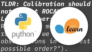 Does calibration improve roc score?