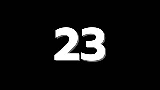 23 Second Countdown Timer With Sound Effect