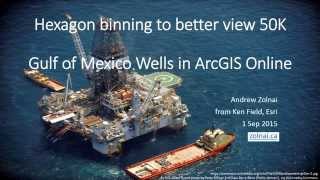 Hexagon binning for petroleum data