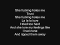 puddle of mudd she hates me lyrics