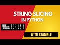 #6b String Slicing in Python | Python for Beginners