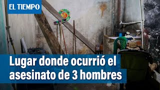 En esta casa del barrio El Amparo habrían matado a los 3 hombres que aparecieron en bolsas