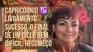 Capricórnio ♑️ livramento, sucesso, o final de um ciclo bem difícil, recomeço#tiragemdecartas