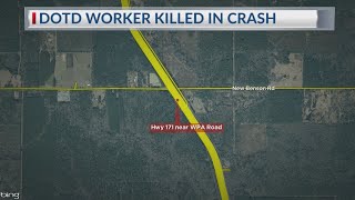 2 LaDOTD workers injured, 1 killed in De Soto Parish crash