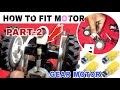 12v DC Motor Fit on Mahindra Tractor Model | Science model | Mini Toy Tractor science project Par-2