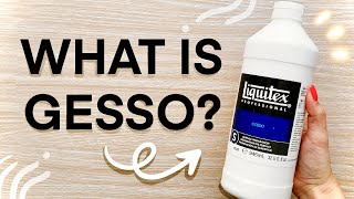 What is Gesso? How To Use Gesso + Why It's Important For Sketchbooks & Paintings