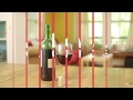 open a wine bottle with a shoe