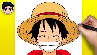 Como Desenhar Monkey D. Luffy (One Piece)