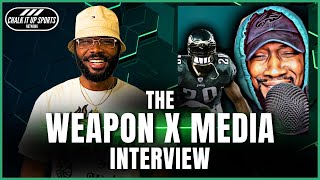 Weapon X Media SOUNDS OFF on Eagles 2024 Draft Class, Position Battles, & More | Chalk It Up Sports