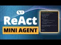 Building a LangGraph ReAct Mini Agent