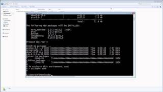 Install Python with NumPy SciPy Matplotlib on Windows