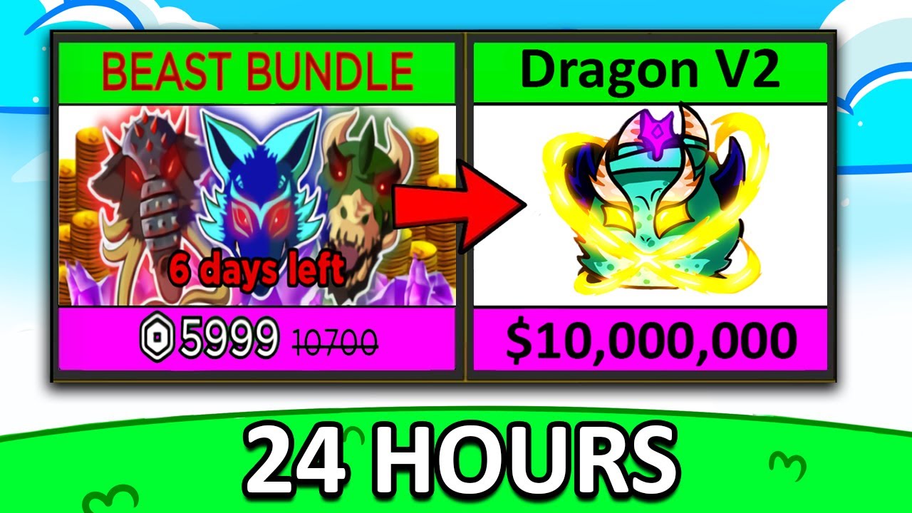 Trading MYTHICAL BEAST BUNDLE For 24 Hours (Blox Fruits) - YouTube