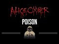 Alice Cooper • Poison (CC) 🎤 [Karaoke] [Instrumental Lyrics]