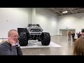 monster truck start up u0026 rev