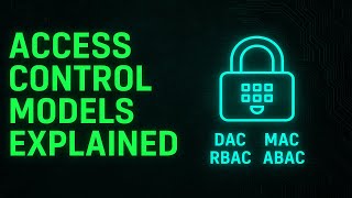 Access Control Models Explained: DAC, MAC, RBAC, ABAC