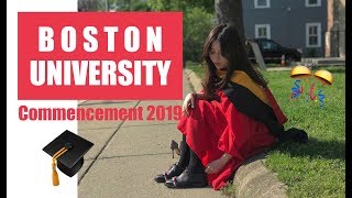 Life Vlog/ 我毕业啦!!! 毕业典礼的一天🎓| 波士顿大学BU2019er| BU commencement 2019