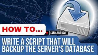 How to Write a Script to Backup a Server’s Database | Automate Backups with Bash | DevOps Guide