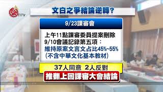 高中國文文言比翻盤 降為35%至45% 2017-09-25 TITV 原視新聞