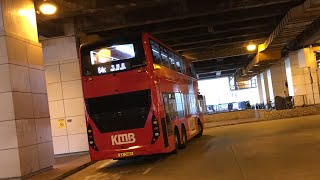 [次批沙廠新脈搏MMC飛𨋢短車配玻璃梯往大埔] Hong Kong Bus 九龍巴士 KMB 64K 元朗西 - 大埔墟站 @ S- E6M77 XA3461 全程 無剪輯