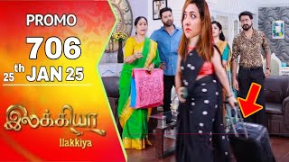 Ilakkiya today promo 706 review / 25.1.2025 / Ilakkiya serial 706 review