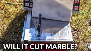 Will A Cheap Tile Saw Cut Natural Stone Marble?