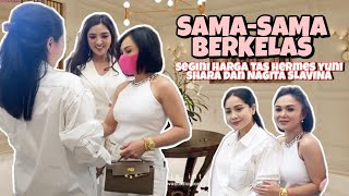 SAMA-SAMA TENTENG TAS HERMES, Ternyata SEGINI HARGA TAS YUNI SHARA \u0026 NAGITA SLAVINA diACARA ASHANTY