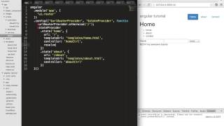 Angularjs Tutorial for Beginners learn Angular js using UI Router