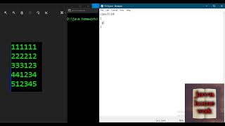 for loop pattern 18 | java homework