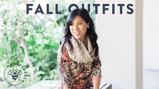 4 FALL OUTFIT IDEAS - Honeysuckle