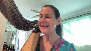 The Priestly Blessing from Numbers 6:22-27 with an original melody by Libah Jane Grossman on harp.