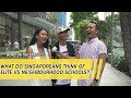 What Do Singaporeans Think Of Elite Vs Neighbourhood Schools? | Word On The Street