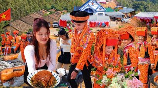 CỰC VUI ! GÁI XINH NÓNG BỎNG QUẨY  TƯNG BỪNG  ĐÁM CƯỚI TRÊN BẢN VÙNG CAO - NHÀ GÁI LẤY RỂ