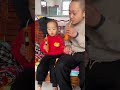 儿子不喝药，还是得妈妈有办法！ cute baby cute 呆萌小米宝 聪明宝宝 萌娃