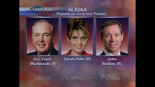 2006- Sarah Palin Vs Frank Murkowski Alaska Governor Republican Primary Debate