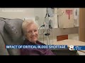 'We need blood donors' Tampa Bay cancer patient in critical need of transfusion during historic shor