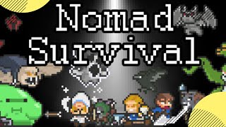 Nomad Survival - Is it like Vampire Survivors? LET THE SURVIVOR FIESTA BEGIN!