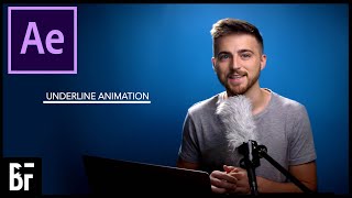 Create an Animated Underline - After Effects Tutorial